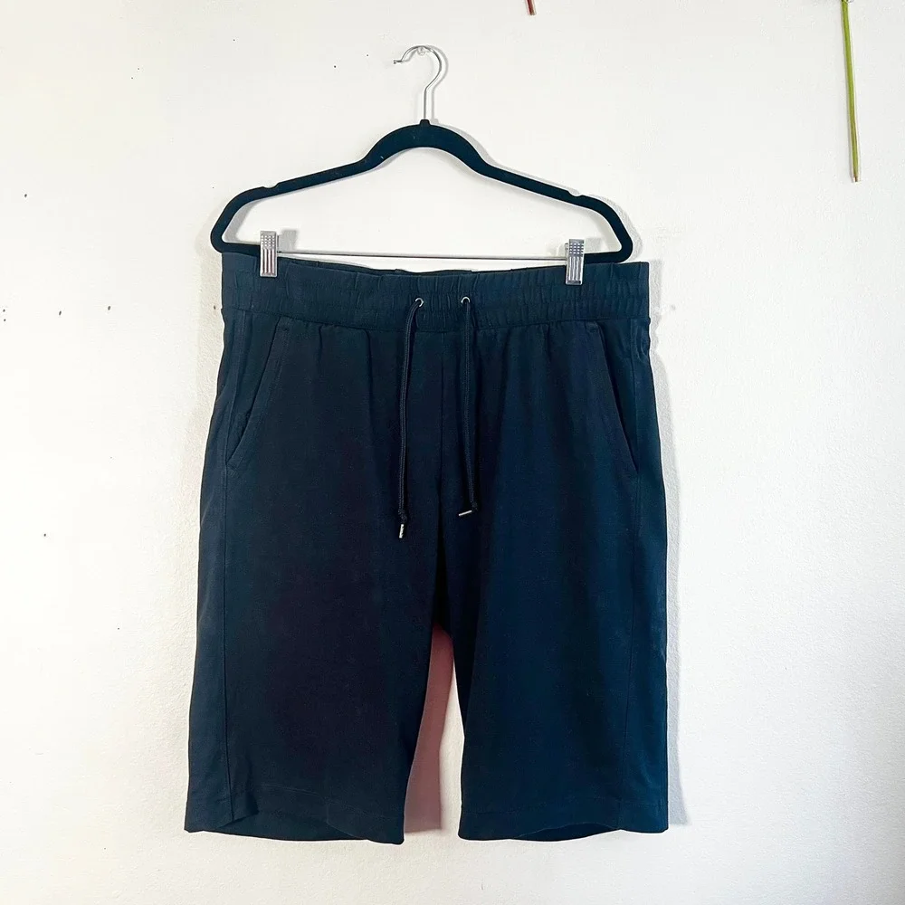Uniqlo +J Jil Sander Shorts Mens Large Navy Blue Pockets
